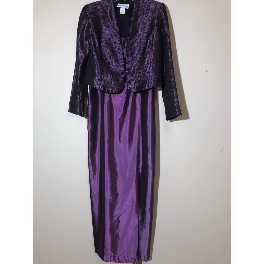 Purple Mother of the Bride Dress